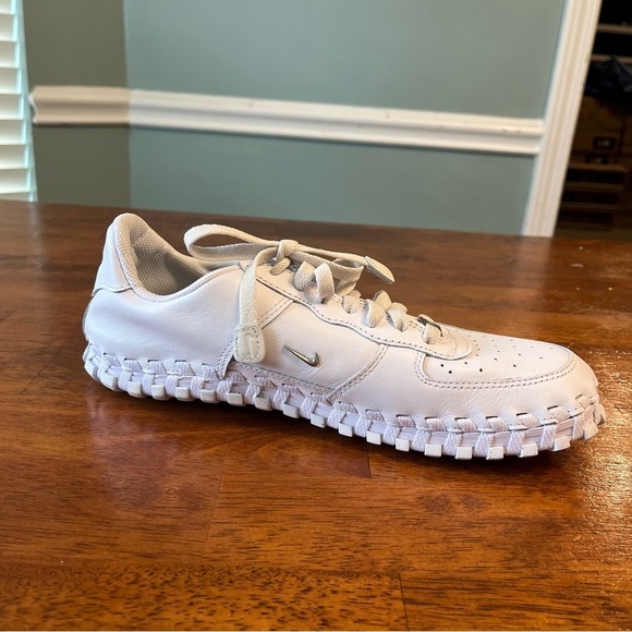 Nike x Jacquemus J Force 1 low white sneaker shoe size 9 women’s - Picture 2 of 14